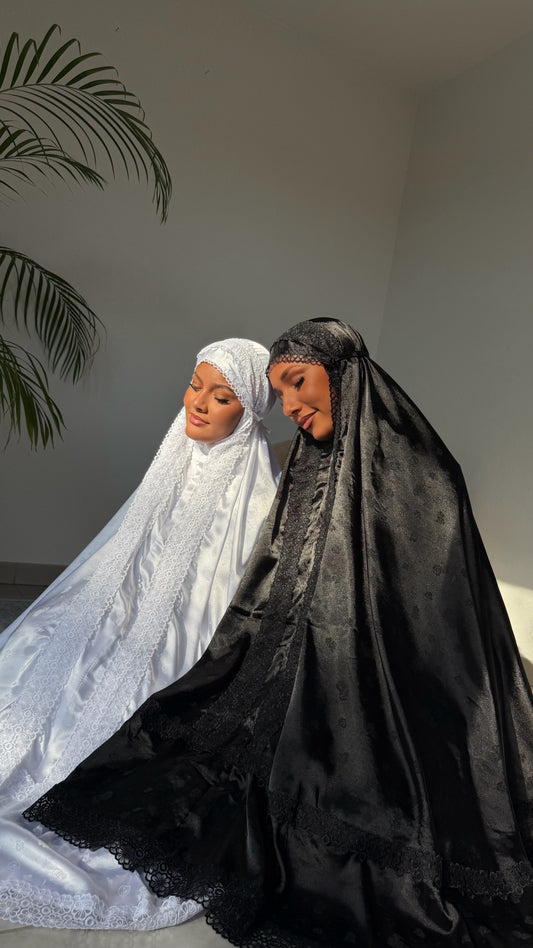 Prayer garment Aïcha | White