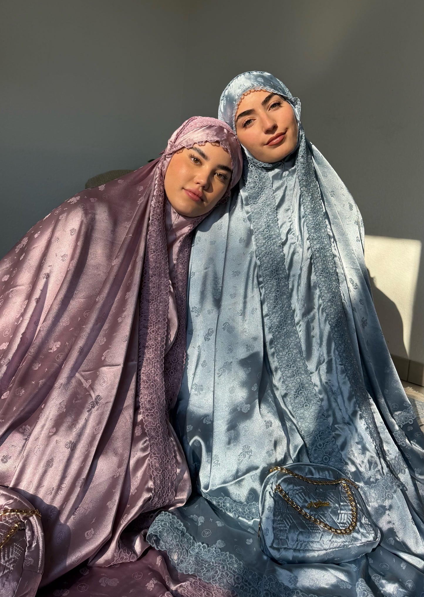 Tenue de prière Aïcha | Bleu