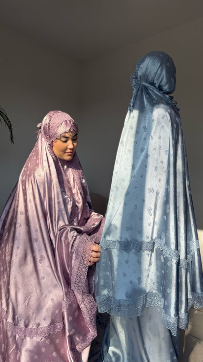 Tenue de prière Aïcha | Bleu